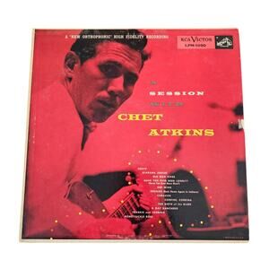 Chet Atkins - A Session With - Stereo Vinyl Lp 1955 RCA Records LMP 1090